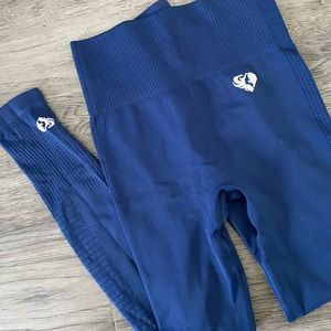 Women’s Best Power Seamless Leggings - Sapphire Blue